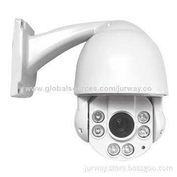 720P 10x Optical Zoom (F = 4.9-49mm) IR HD Speed Dome Camera, 1-30m IR Distance